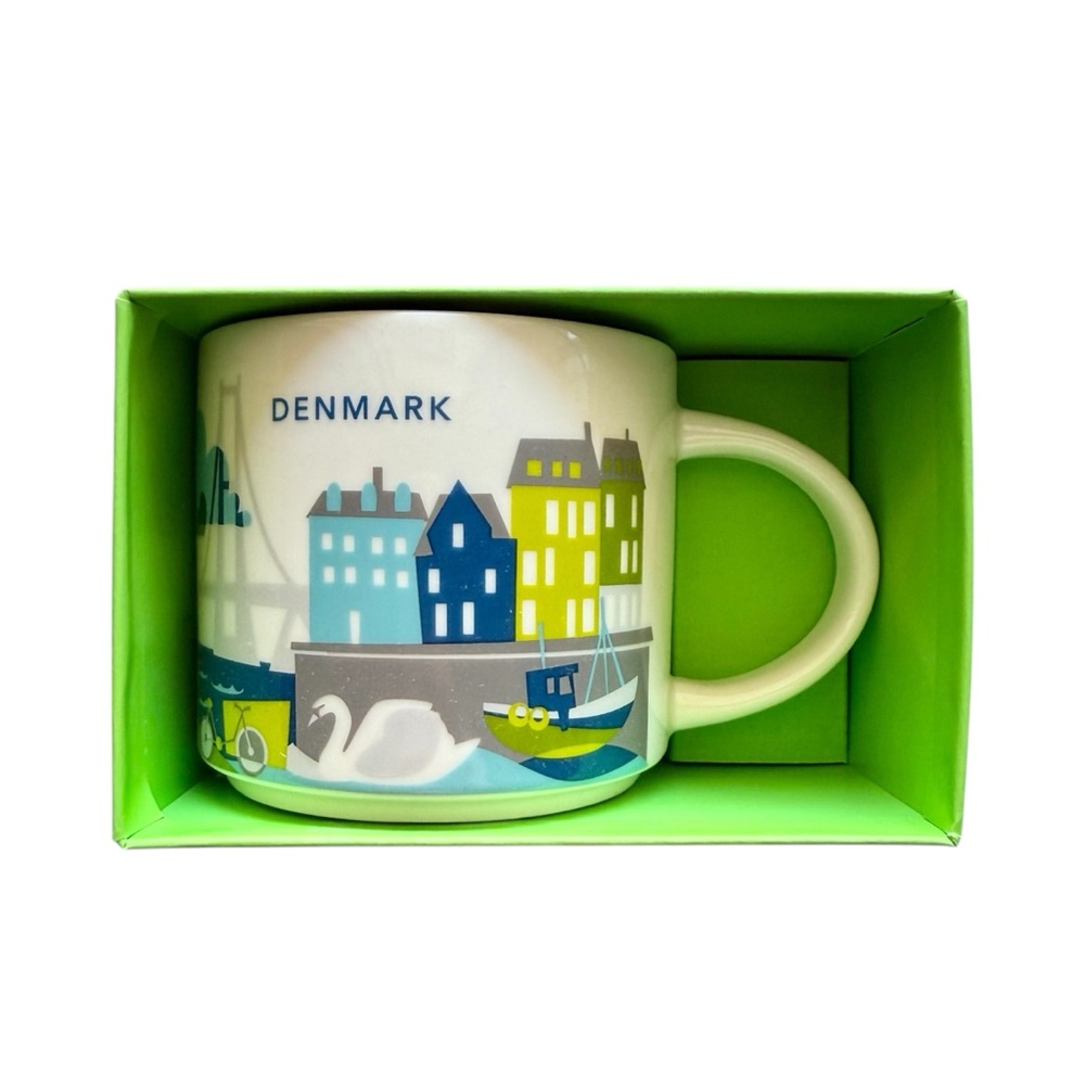 Denmark Starbucks You Are Here Collection Mug, 14oz